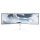 2. Arozzi Nova 49” Curved monitor komputerowy 124,5 cm (49") 5120 x 1440 px Dual QHD LED Biały