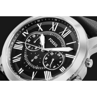4. Zegarek Męski FOSSIL Grant Leather FS4812 + BOX