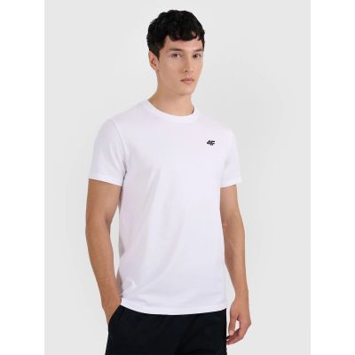 4. T-shirt męski (ZESTAW KOSZULEK 2 SZT.) 4F 4FRMM00TTSHM2705-90S