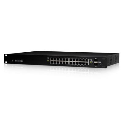 12. Switch Ubiquiti EdgeSwitch 24 PoE (250W) 26p PoE ( PoE+: 24;) 220W Managed Gigabit