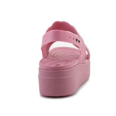 5. Sandały Crocs Brooklyn Woven Low Wedge W 209977-6XX