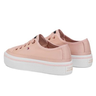 6. Buty Tommy Hilfiger Glitter Detail Flatform Sneaker W FW0FW05013