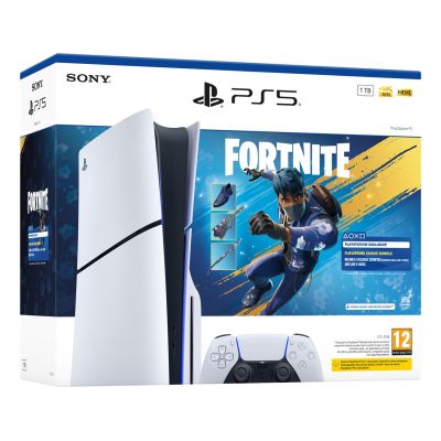 16. PlayStation 5 Slim + Fortnite Rozkwitający Chaos