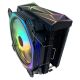 3. Chłodzenie CPU Rampage OCTAGONC50-BLACK LGA1700/AM5 1800RPM wentylator 120mm ARGB PWM