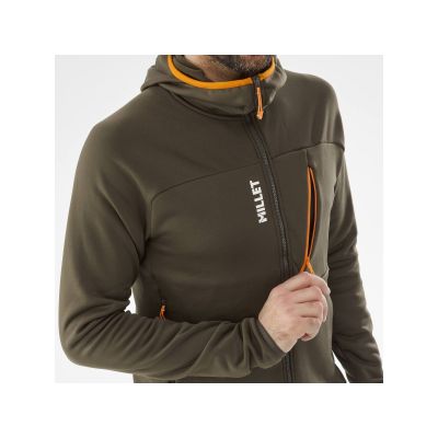 7. Kurtka MILLET M Seneca Fleece Hoodie Zielony