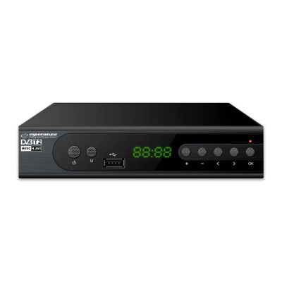12. ESPERANZA TUNER DVB-T2 H.265/HEVC EV106P