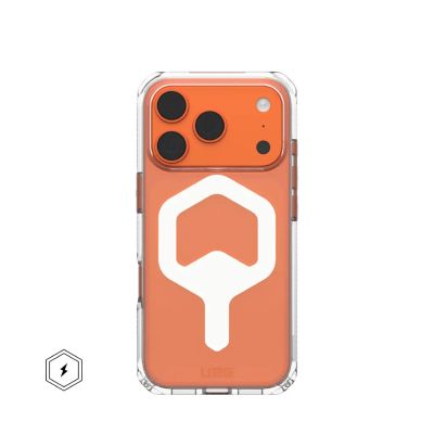 2. Urban Armor Gear Plyo pokrowiec na telefon komórkowy 16 cm (6.3") Przezroczysty, Biały
