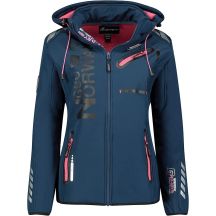 Kurtka softshell Geographical Norway (WU4009F/GN NAVY/F.-PINK)