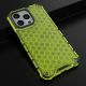 14. Honeycomb etui pancerny pokrowiec z żelową ramką iPhone 13 Pro zielony
