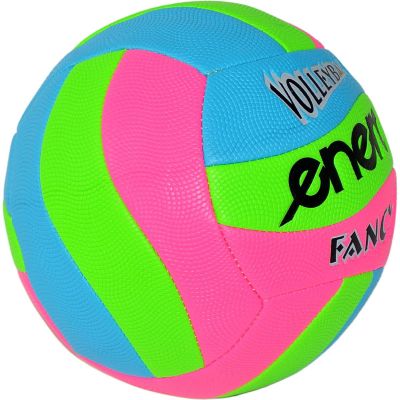 5. PIŁKA SIATKOWA PLAŻOWA FANCY ENERO RÓŻOWY NIEBIESKI ZIELONY