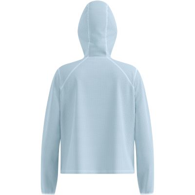 4. Bluza damska ODLO Mid layer hoody CUBIC niebieska