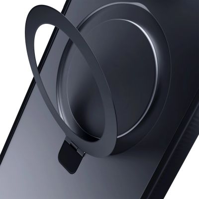 28. Etui 3mk Smoke Case Mag&Stand na Apple iPhone 16 pro max - czarne