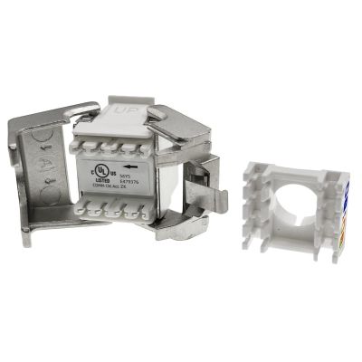 2. ALANTEC Moduł keystone RJ45 beznarzędziowy STP kat.6 PoE+
