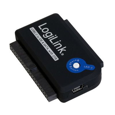 3. Adapter Logilink USB 2.0 na IDE i SATA 2.5" / 3.5" Czarny (AU0006C)