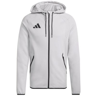 2. Bluza męska adidas Tiro 26 Travel Sweat Hoodie szara KF6077