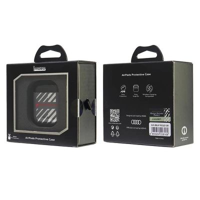 6. Etui Audi IML Sport na AirPods 1 / 2 - czarne