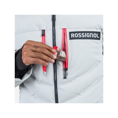 12. Kurtka Rossignol Hero Blackside Puffy Jkt szary