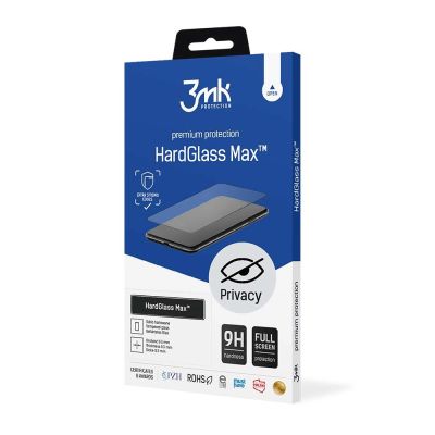 2. Szkło prywatyzujące 3mk HardGlass Max Privacy na iPhone X / XS / 11 Pro