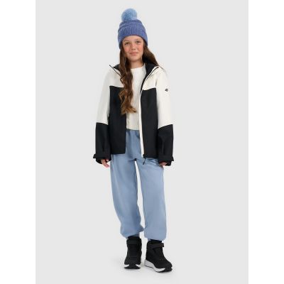 3. Kurtka przejściowa 3w1 membrana 5000 dziewczęca 4F 4FJRAW25TTJAF1013-20S