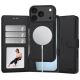 Etui Tech-Protect Wallet MagSafe na iPhone 17 Pro / 18 Pro - czarne matowe