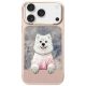 Etui Nimmy Gentle Pets Series Dog MagSafe na iPhone 17 Pro Max - różowe