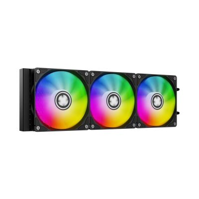 2. Xilence LQ360PRO.ARGB system chłodzenia komputerów Procesor Chłodnica cieczy all-in-one 12 cm Czarny 1 szt.