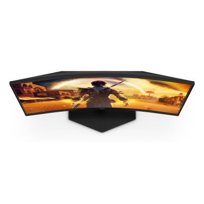 10. AOC G4 23.6" VA FHD 180Hz monitor komputerowy 59,9 cm (23.6") 1920 x 1080 px Full HD LCD Czarny, Czerwony