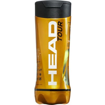 2. Piłki do tenisa ziemnego Head Tour 3szt 570703