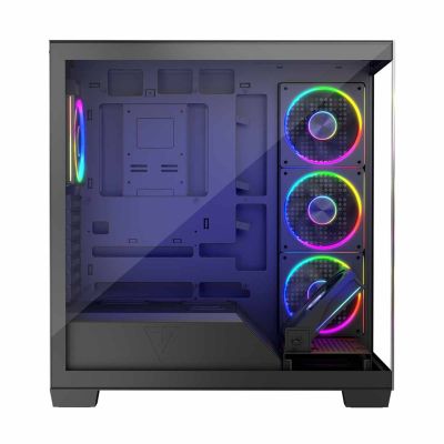 30. MODECOM OBUDOWA VOLCANO STELLAR ARGB MIDI 5F BLACK