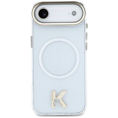 4. Etui Karl Lagerfeld IML K Head Logo MagSafe na iPhone Air - przezroczyste