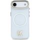 4. Etui Karl Lagerfeld IML K Head Logo MagSafe na iPhone Air - przezroczyste