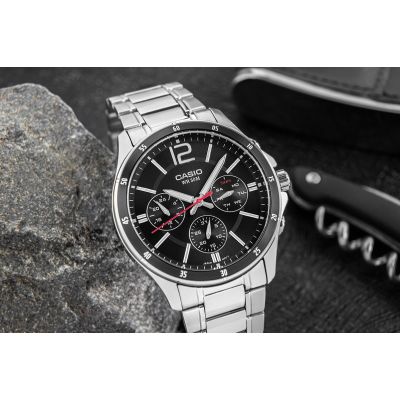 2. Zegarek Męski CASIO MTP-1374D-1A + BOX