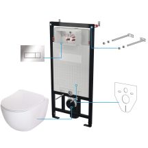 Zestaw WC podtynkowy 6 w 1