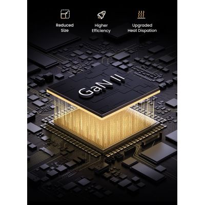 11. Ugreen Nexode Pro 160W GaN Charger with USB-C Cable Uniwersalne Czarny, Szary Prąd przemienny Szybkie ładowanie Wewnętrzna