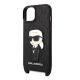 5. Etui Karl Lagerfeld Monogram Ikonik Patch na iPhone 14 - czarne