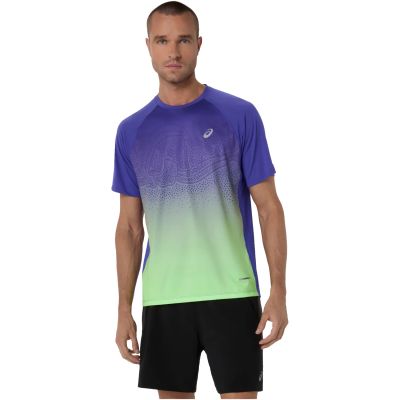 ASICS Road Fade SS Top 2011D512-401 Niebieskie L