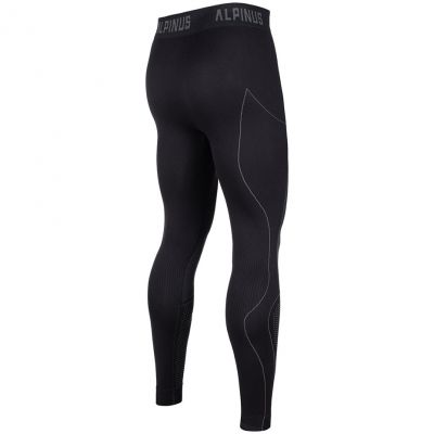 7. Bielizna termoaktywna Alpinus Active Base Layer Set czarno-szara M GT43257