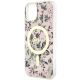 6. Etui Guess Flower MagSafe na iPhone 14 Plus - różowe