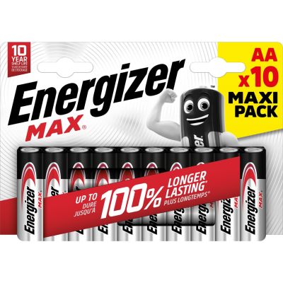 2. ENERGIZER BATERIE MAX AA LR6 10 SZTUK ECO