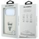 9. Etui Karl Lagerfeld Smooth Ikonik Sketch MagSafe do iPhone 18 Pro / 17 Pro - beżowe