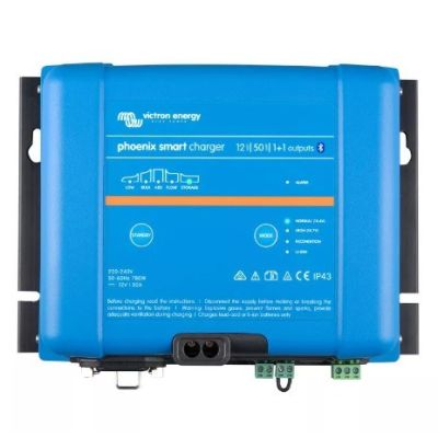 Victron Energy Phoenix Smart IP43 Charger 12/50(1+1) 120-240V