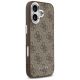 4. Etui Guess 4G Classic Logo MagSafe na iPhone 17 - brązowe