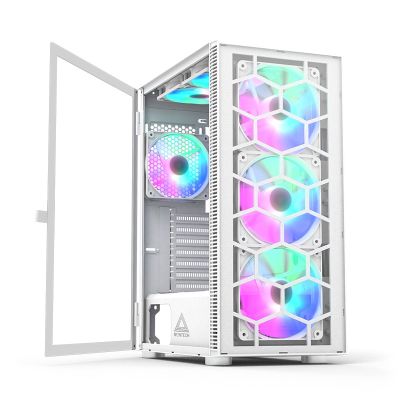 6. Obudowa komputerowa Montech X3 TG RGB biała