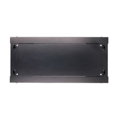 12. Extralink Szafa rack 4U 600x450 Czarna montowana na ścianie
