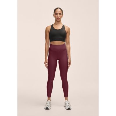 3. Legginsy treningowe damskie CASALL Graphic High Waist Tights kolor bordowy
