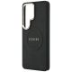 6. Etui Guess Saffiano Peony Embossed Ring MagSafe na Samsung Galaxy S26 Ultra - czarne