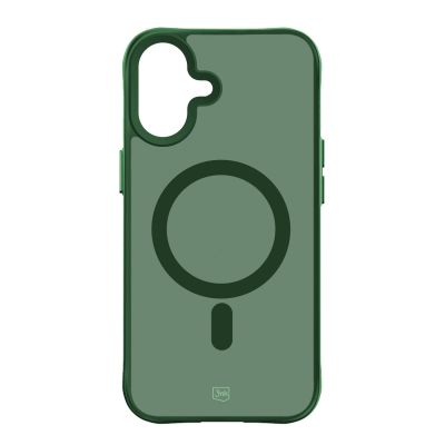 23. Etui 3mk Smoke MagCase na iPhone 16 - zielone-półprzezroczyste