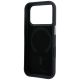 7. Etui BMW Sign Inclined Deboss Letters MagSafe na iPhone 17 Pro / 18 Pro - bordowe