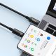 7. Kabel Baseus CAWJ040101 USB-C - USB-C 240W 480Mb/s 2m - czarno-szary