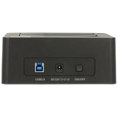 3. DeLOCK 62661 stacja dokująca do dysków twardych USB 3.2 Gen 1 (3.1 Gen 1) Type-B Czarny